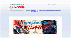 Desktop Screenshot of montajes-electricos.com